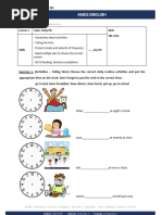 Worksheet - Unit 1 - Lesson 1