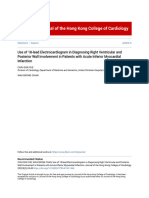 Use of 18-Lead Electrocardiogram in Diagnosing Right Ventricular