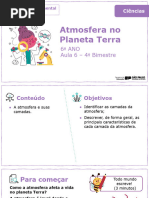 Aula 6 - Atmosfera No Planeta Terra