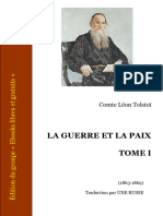 L. Tolstoï - t.1, Guerre & Paix