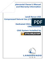 CNG-system Owners Manual