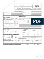 Fo-Air-08 Registro de Proveedores