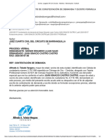 Contestacion de Demanda - Prescripcion de La Accion de Enriquecimiento Sin Causa