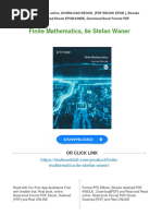 Full Download Finite Mathematics, 8e Stefan Waner PDF