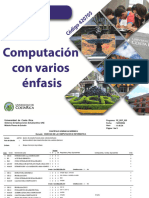 Computacion Con Varios Enfasis - Malla Curricular