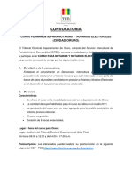 01 - Convocatoria Curso Notarios Electorales 2023 Oruro