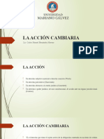 Acción Cambiaria y Extracambiaria