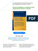 Full Download Advances in Artificial Intelligence, Software and Systems Engineering Tareq Z. Ahram PDF