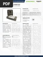 Filtro Ergonic F400R P3 R (2519010820822)