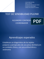 Clase Test de Sensibilidad Pulpar