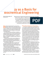 Biology As A Basis For Biochemical Engineering: Back To Basics