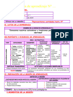 Sesión Representamos Cantidades Hasta 19 