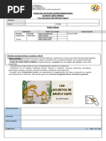 Ev. Ficha de Lectura Los Secretos Del Abuelo Sapo 4ma Ac