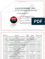 MUMBAI RANK WISE