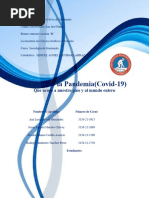 Tarea 12 Analisis Sobre La Pandemia Del Covid 19