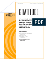 Gratitude - David Wise