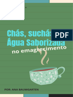 E - Book - Chás, Suchás e Água Saborizada - Nutri Ana