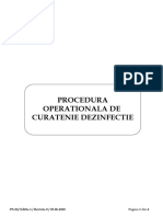 Procedura-Operationala Curatenie-Dezinfectie