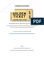 ORDER FLOW Trading Setups Golden Ticket Edition 13.5.2024 1