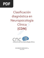 Clasificación Diagnóstica en Neuropsicología