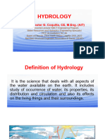 Hydrology Lecture 1 2022