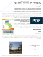 Energía Solar y Eólica en Paraguay