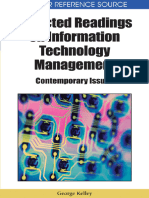 Selected Readings On Information Technology Management Contemporary Issues Premier Reference Source Compress