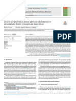 ADHESIÓN INTRACANAL. Mutlu Özcan Current Perspectives On Dental Adhesion (3) Adhesion To Intraradicular Dentin Concepts and Applications