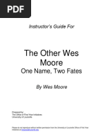 Silo - Tips - The Other Wes Moore One Name Two Fates