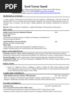 Curriculum Vitae - Bola Pius Odunaro