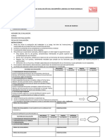 Formato de Evaluación Profesionales