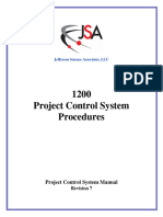 Project Control System Procedure