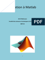 Initiation À Matlab