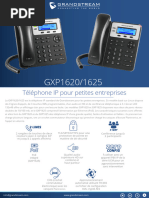 gxp1620 1625 French Datasheet