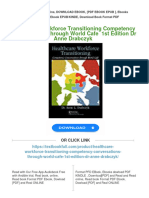 Healthcare Workforce Transitioning Competency Conversations Through World Cafe 1st Edition DR Anne Drabczyk Download PDF