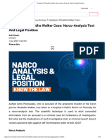 Explained Shraddha Walker Narco-Analysis Test and Legal Position