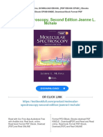 (PDF Download) Molecular Spectroscopy, Second Edition Jeanne L. Mchale Fulll Chapter