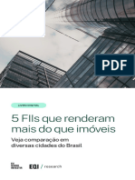 E-Book - 5 FIIs Que Renderam Mais Do Que Imóveis