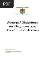 Malaria Guideline Tanzania