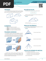 Geometria Espacial: Poliedros: Definição Relação de Euler