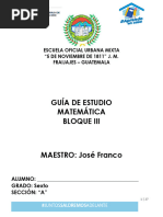 Guía de Matemática Bloque 3