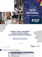 Ficha Sectorial Leche y Derivados