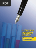 Nuevas Visiones Del Estado Boliviano (I Concurso de Ensayo Politico)