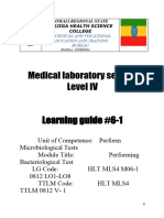 M.07 Performing Bacteriological Tests (Microbilogy)