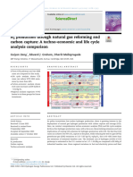 H2 Production Through Natural Gas Reforming and Carbon Capture A Techno-Economic and Life Cycle Analysis Comparison-2024-IJHE