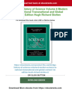 The Cambridge History of Science Volume 8 Modern Science in National Transnational and Global Context 1st Edition Hugh Richard Slotten