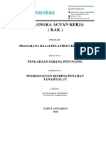 1.KerangkaAcuanKerjaKAK Pelkasanaan