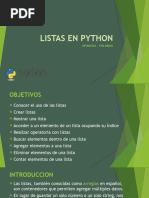 4-Listas en Python