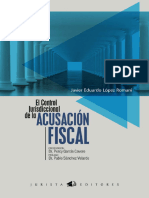 EL CONTROL JURSDICCIONAL ACUSACION FISCAL - Javier Lopez