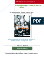 Full Download Potter and Perry's Fundamentals of Nursing Jackie Crisp PDF